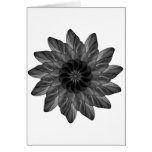 fleur #5 d'aile d'insecte carte de vœux