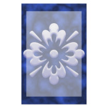 Fleur abstraite papeterie