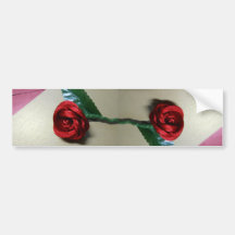 fleur chinoise de rose rouge de noeud adhésifs pour voiture