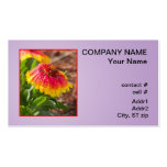 Fleur couvrante modèle de carte de visite