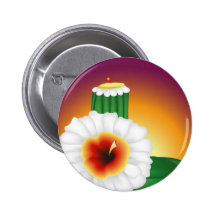 Fleur de cactus badge