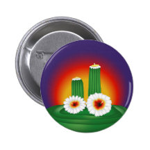Fleur de cactus pin's
