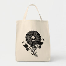 Fleur de crâne sac