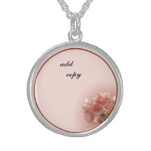 Fleur de géranium pendentifs