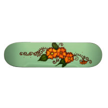 Fleur de henné skateboards