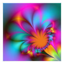 Fleur de jardin d'enfants impressions photo