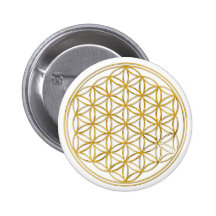 FLEUR DE LA VIE - or Badges