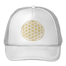 Fleur de la vie | petit casquette de camionneur