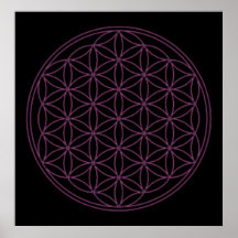 Fleur de la vie posters