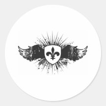 Fleur De Lis Autocollant
