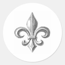 Fleur de Lis Autocollants