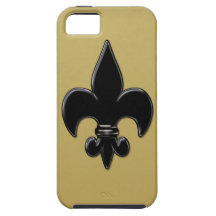 Fleur De Lis Coque iPhone 5 Case-Mate