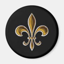 Fleur De Lis Magnets Pour Réfrigérateur
