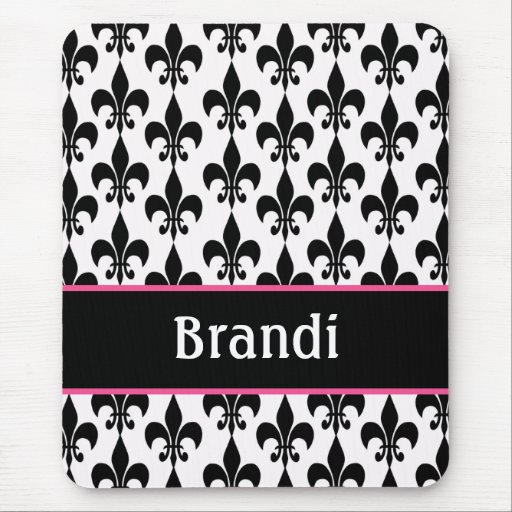 Fleur de Lis Mousepad personnalisé Tapis De Souris