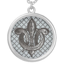 Fleur De Lis Necklace Collier