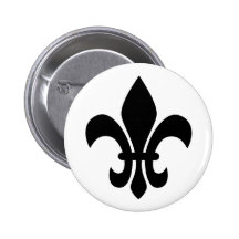 Fleur de Lis Pin's Avec Agrafe