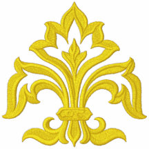 Fleur De Lis Polos Brodés