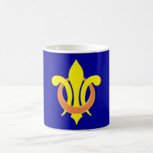 Fleur de Lis Tasses
