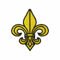 Fleur-De-lis polos brodés