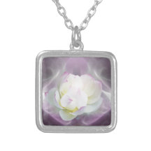 Fleur de lotus blanc bijouterie fantaisie