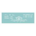 Fleur de Lotus blanc Cartes De Visite Professionnelles