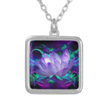 Fleur de lotus pourpre et sa signification collier