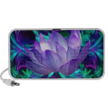 Fleur de lotus pourpre et sa signification haut-parleurs PC