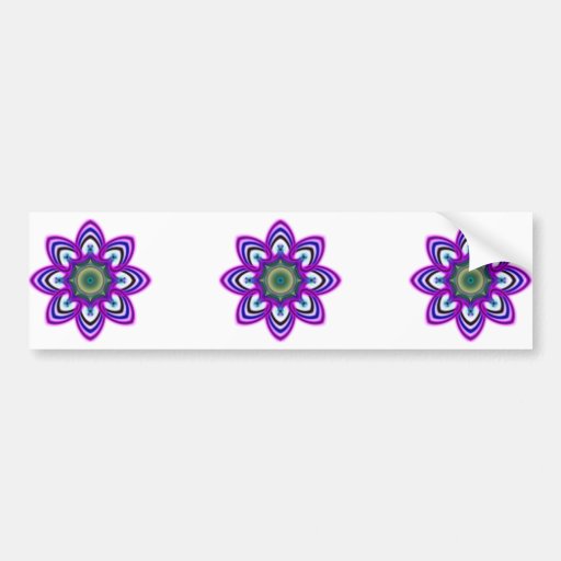 Fleur de lumières développée par Digital outre de  Adhésif Pour Voiture