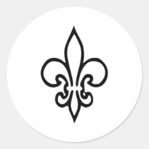 Fleur de lys autocollants