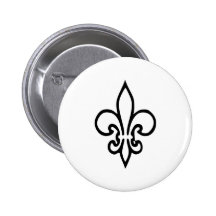 Fleur de lys badge