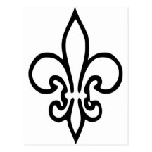 Fleur de lys cartes postales