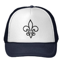 Fleur de lys casquette de camionneur