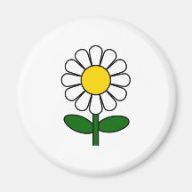 Fleur de marguerite aimant