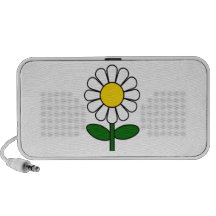 Fleur de marguerite haut-parleurs iPod