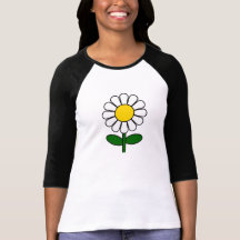 Fleur de marguerite t-shirts