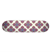 Fleur de motif de chinois traditionnel plateaux de skate