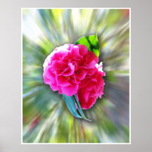 Fleur de Psychadelic Affiches