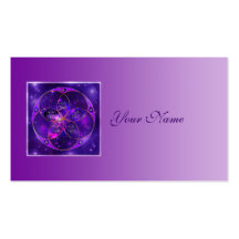 Fleur de Vénus d'univers de fineART d'amour Carte De Visite