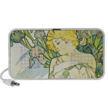 Fleur d'iris haut-parleur iPhone