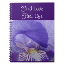 Fleur faite sur commande d'iris de la vie de décou