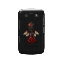 Fleur gothique mignonne Blackberry féerique audaci Coques Blackberry Bold
