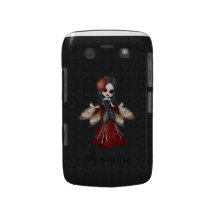 Fleur gothique mignonne Blackberry féerique audaci Coque Blackberry