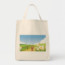 Fleur heureuse de nature de ciel bleu d'été de lap sac