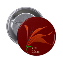 Fleur pour vous badge
