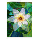 Fleur printanière cartes de vœux