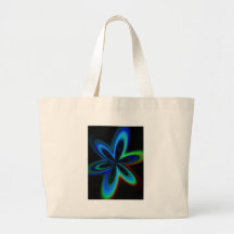 Fleur psychédélique sacs fourre-tout
