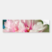 Fleur rose autocollant pour voiture