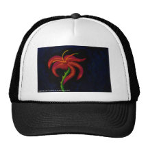 fleur sauvage casquette de camionneur