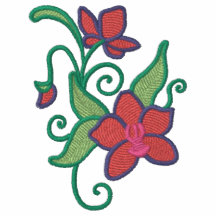 Fleur sauvage d'orchidée