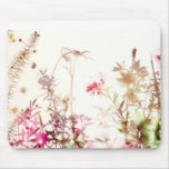 Fleur sauvage Mousepad Tapis De Souris
